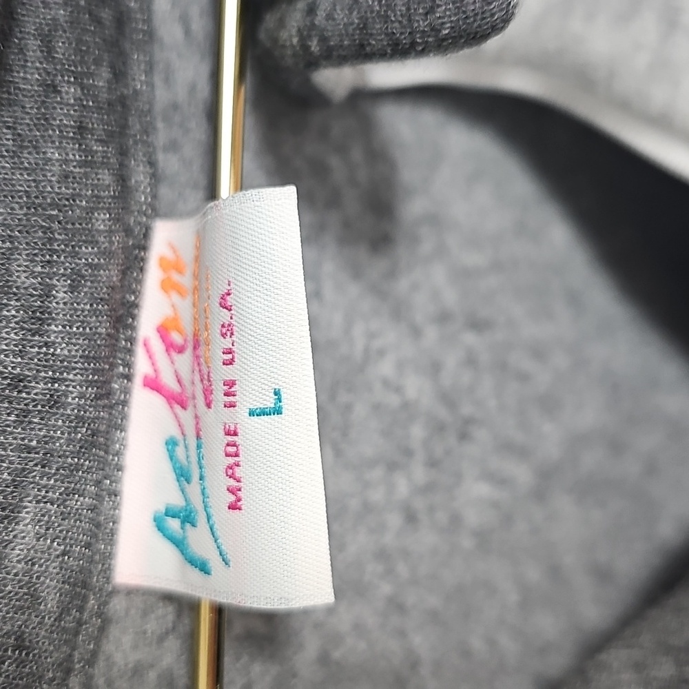 Vintage Acton Gray Pullover View 3